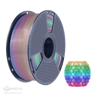 Filament SUNLU PLA 1.75mm 1kg Rainbow 04 (przezroczysty)