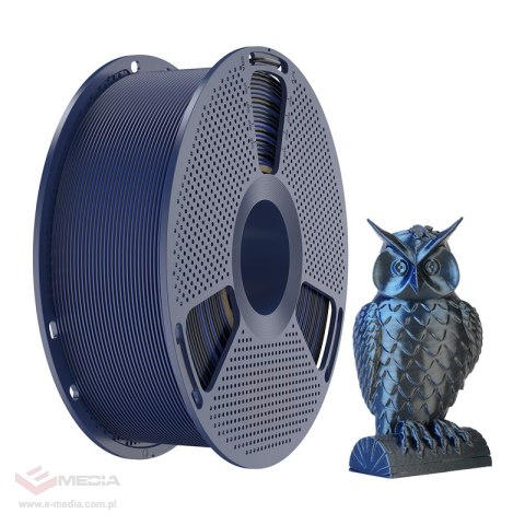 Filament SUNLU PLA+ Silk Dual Color 1.75mm 1kg (czarno-niebieski)