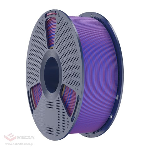 Filament SUNLU PLA+ Silk Dual Color 1.75mm 1kg (czerwono-niebieski)