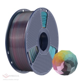 Filament SUNLU PLA+ Silk Forth-Color 1.75mm 1kg (czerwono-żółto-zielono-czarny)