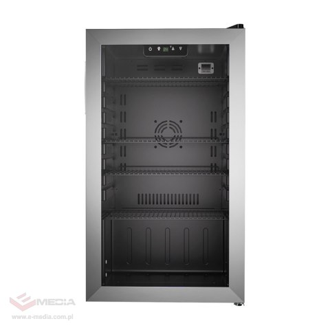 Witryna chłodnicza na napoje Euhomy BR001-110 91L (srebrna)