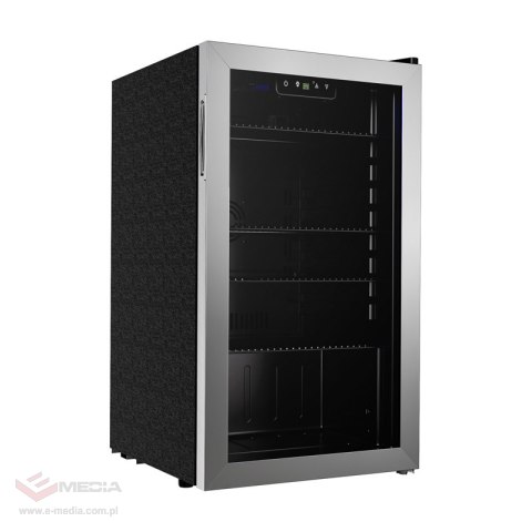 Witryna chłodnicza na napoje Euhomy BR001-110 91L (srebrna)