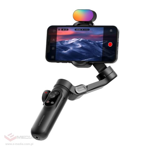 Gimbal AOCHUAN X Pro z oświetleniem RGB (czarny)