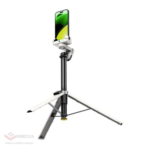 Gimbal AOCHUAN M3 Pro z oświetleniem RGB (biały)