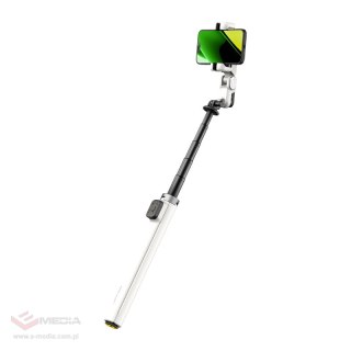 Gimbal AOCHUAN M3 Pro z oświetleniem RGB (biały)