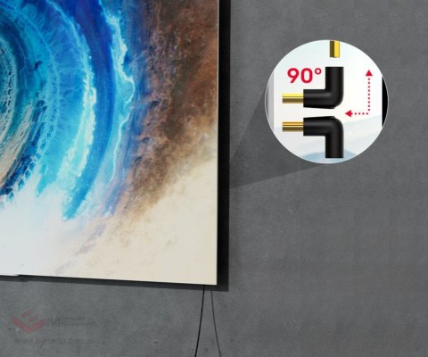 KOMPLET ADAPTERÓW KĄTOWYCH A1046ABK03 HDMI / HDMI UNITEK