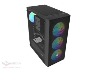 Obudowa Fury Shobo SH8F Midi Tower z oknem czarna