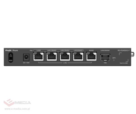 ROUTER RG-EG406XS-P 4 PoE SFP+ REYEE