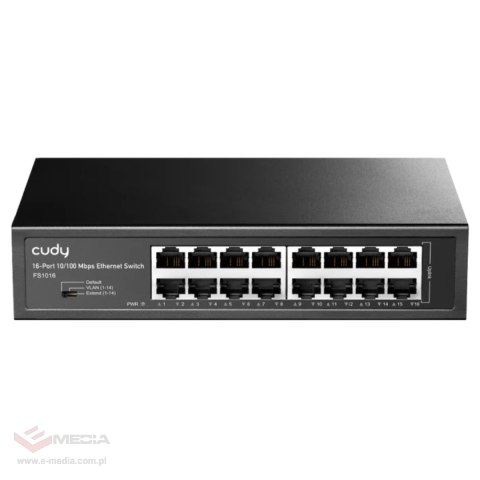 SWITCH FS1016 16-PORTOWY CUDY