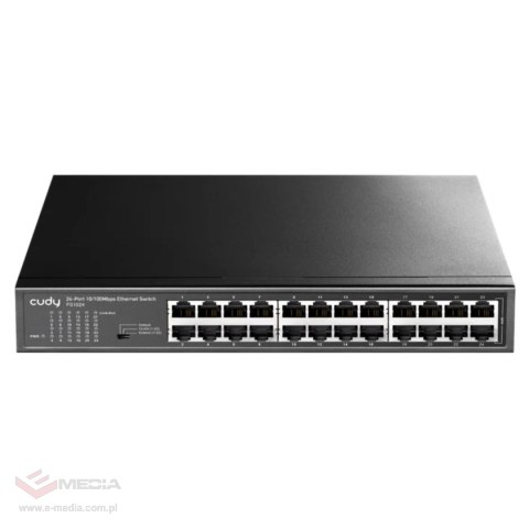 SWITCH FS1024 24-PORTOWY CUDY