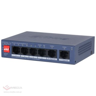 SWITCH POE CS4006-4GT-36 4-PORTOWY DAHUA