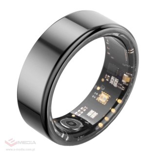 Smartring COLMI R02 rozmiar 11 20.3mm (czarny) + etui ładujące
