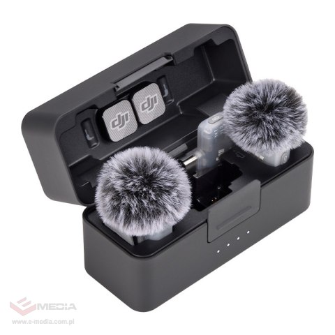 System mikrofonów bezprzewodowych DJI Mic Mini 2 (2 TX + 1 Mobile RX + Etui ładujące)