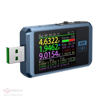 Tester portu USB z Bluetooth FNIRSI FNB48P BT