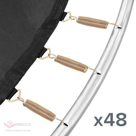 Trampolina Rebel Active PRO 8ft/244 cm, siatka, drabinka