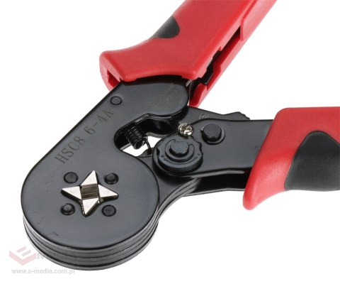 ZACISKACZ + ZESTAW TULEJEK KABLOWYCH HT-HSC8 DELTA TOOLS