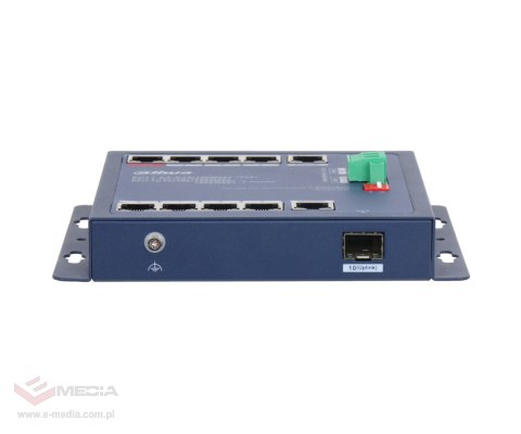 ZARZĄDZALNY SWITCH PRZEMYSŁOWY POE CHS4110-8ET-90-F 8-PORTOWY SFP DAHUA
