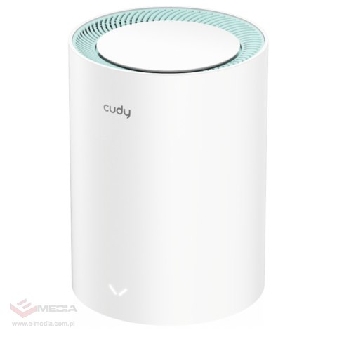 DOMOWY SYSTEM WI-FI MESH M1300(1-PACK) 2.4 GHz, 5 GHz, 300 Mb/s + 867 Mb/s CUDY
