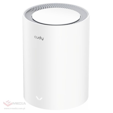 DOMOWY SYSTEM WI-FI MESH M3000(1-PACK) Wi-Fi 6 2.4 GHz, 5 GHz, 574 Mb/s + 2402 Mb/s CUDY