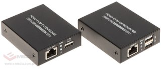 EXTENDER HDMI+USB-EX-70-4K-PRO