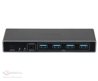PRZEŁĄCZNIK HDMI + USB KVM V1309AGY01-EU 4K UHD UNITEK