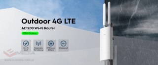 PUNKT DOSTĘPOWY 4G LTE +ROUTER LT500 OUTDOOR 2.4 GHz, 5 GHz 867 Mb/s + 300 Mb/s CUDY