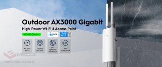 PUNKT DOSTĘPOWY AP3000 OUTDOOR Wi-Fi 6 CUDY