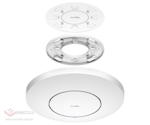 PUNKT DOSTĘPOWY AP3000 Wi-Fi 6 2.4 GHz, 5 GHz 574 Mb/s + 2402 Mb/s CUDY