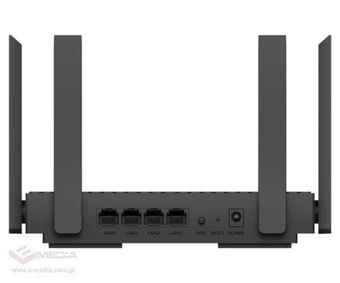 ROUTER WR3000 Wi-Fi 6 2.4 GHz, 5 GHz 574 Mb/s + 2402 Mb/s CUDY