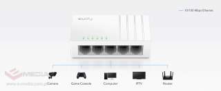 SWITCH FS105D 5-PORTOWY CUDY
