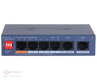 SWITCH POE CS4006-4GT-60-V2 4-PORTOWY DAHUA