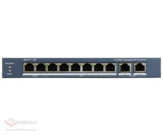 SWITCH POE DS-3E0310HP-E(C) 8-PORTOWY Hikvision