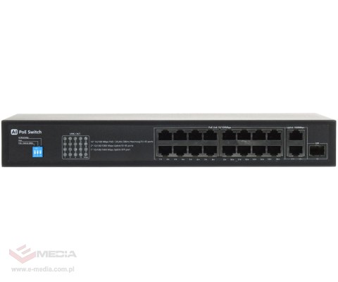 SWITCH POE GTX-B1-18-16G1SFP/X 16-PORTOWY SFP