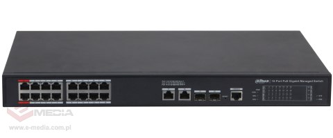SWITCH POE S4220-16GT-240 16-PORTOWY SFP DAHUA