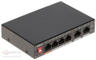 SWITCH POE SG1006P 4-PORTOWY DAHUA