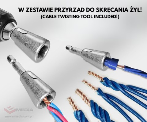 ZESTAW DO ŚCIĄGANIA IZOLACJI HT-EK4-2 DELTA TOOLS