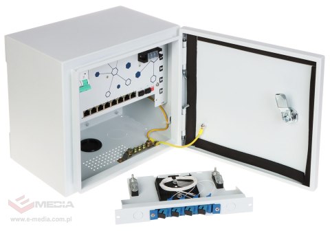 ZEWNĘTRZNY PUNKT DYSTRYBUCJI KAMER EXPERT-POE/OTD-82GSFP 8 PoE + 2 x SFP