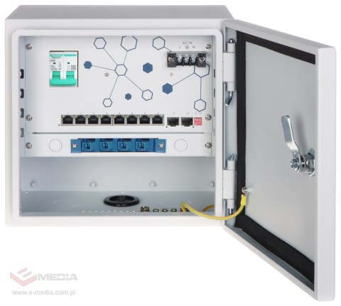 ZEWNĘTRZNY PUNKT DYSTRYBUCJI KAMER EXPERT-POE/OTD-8G2GSFP 8 PoE + 2 x SFP