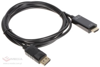 ADAPTER DP-W/HDMI-W-1.8M PAWONIK