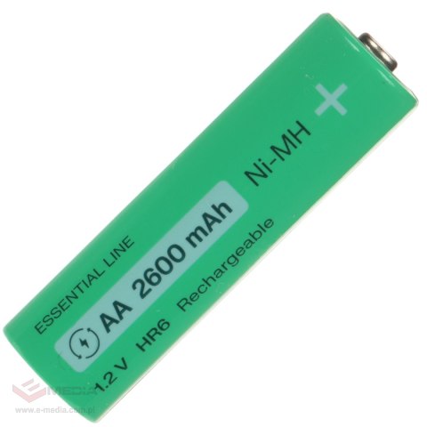 AKUMULATOR AKU-AA-2600/GC*P4 1.2 V Ni-MH HR6, AA Green Cell