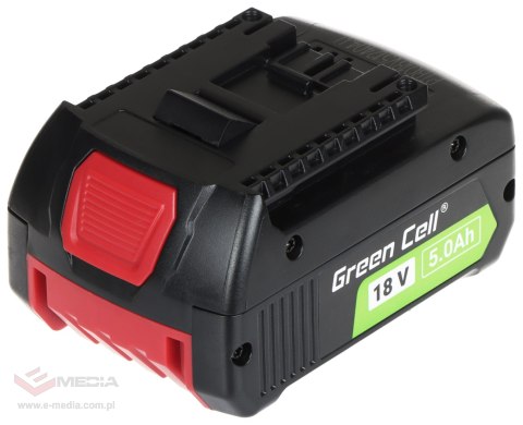 AKUMULATOR DO ELEKTRONARZĘDZI PTBO18V5-GC Zamiennik Bosch 18V 5 Ah Green Cell