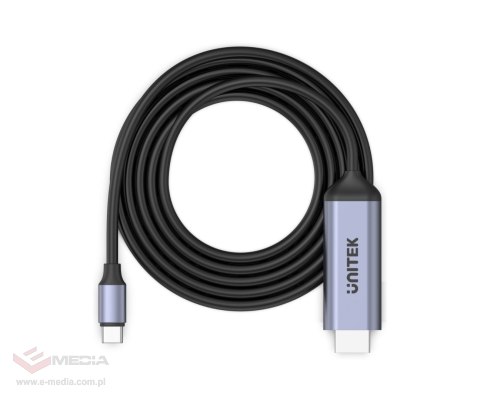 KONWERTER USB-C / HDMI V1423A 1.8 m 4K UHD UNITEK