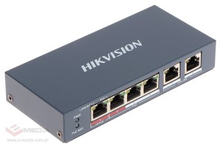 SWITCH POE DS-3E0106HP-E 4-PORTOWY Hikvision