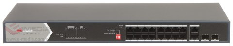 SWITCH POE DS-3E0520HP-E 16-PORTOWY SFP Hikvision