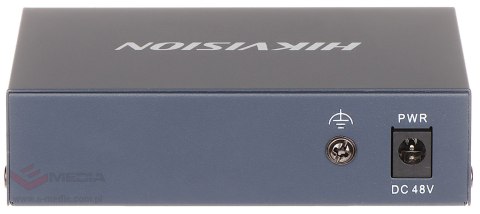 SWITCH POE DS-3E1105P-EI-V2 4-PORTOWY Hikvision