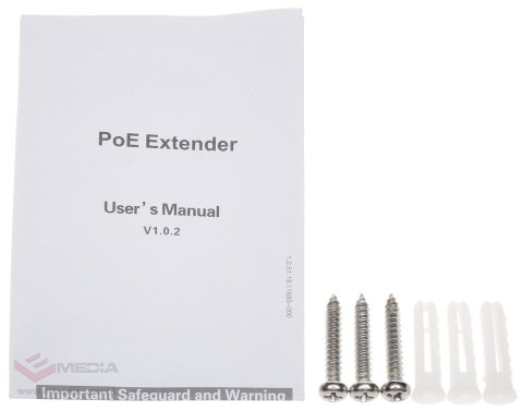 SWITCH POE / EXTENDER PFT1300 3-PORTOWY DAHUA