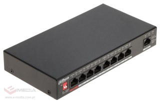 SWITCH POE PFS3009-8ET1GT-96-V2 8-PORTOWY DAHUA