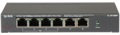 SWITCH POE TL-SF1006P 6-PORTOWY TP-LINK