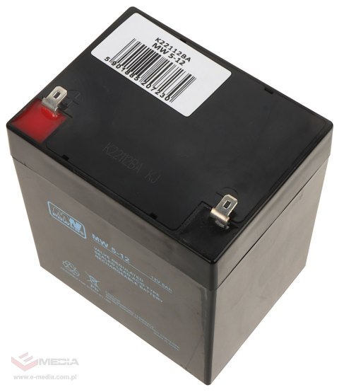 AKUMULATOR 12V/5AH-MW