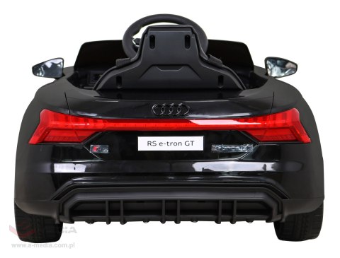 Audi RS E-Tron GT na akumulator Czarny + Pilot + Napęd 4x4 + Radio MP3 + LED + EVA